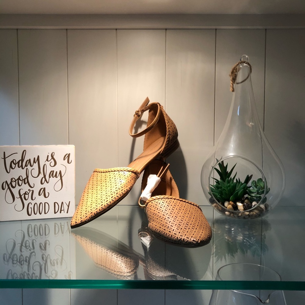 Perforated Ballet Flats